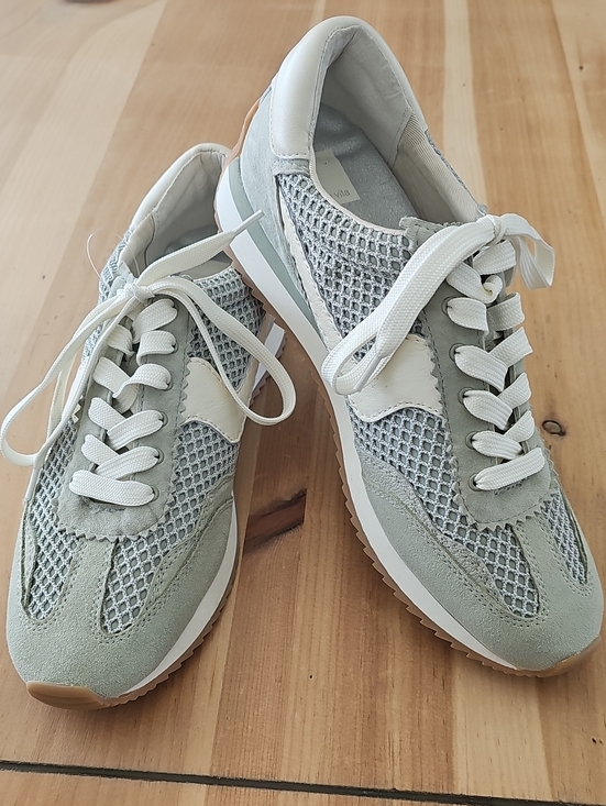 Dolce Vita Shoes - Women’s Dolce Vita - B.ntcd Mesh Sneakers in Sage Green